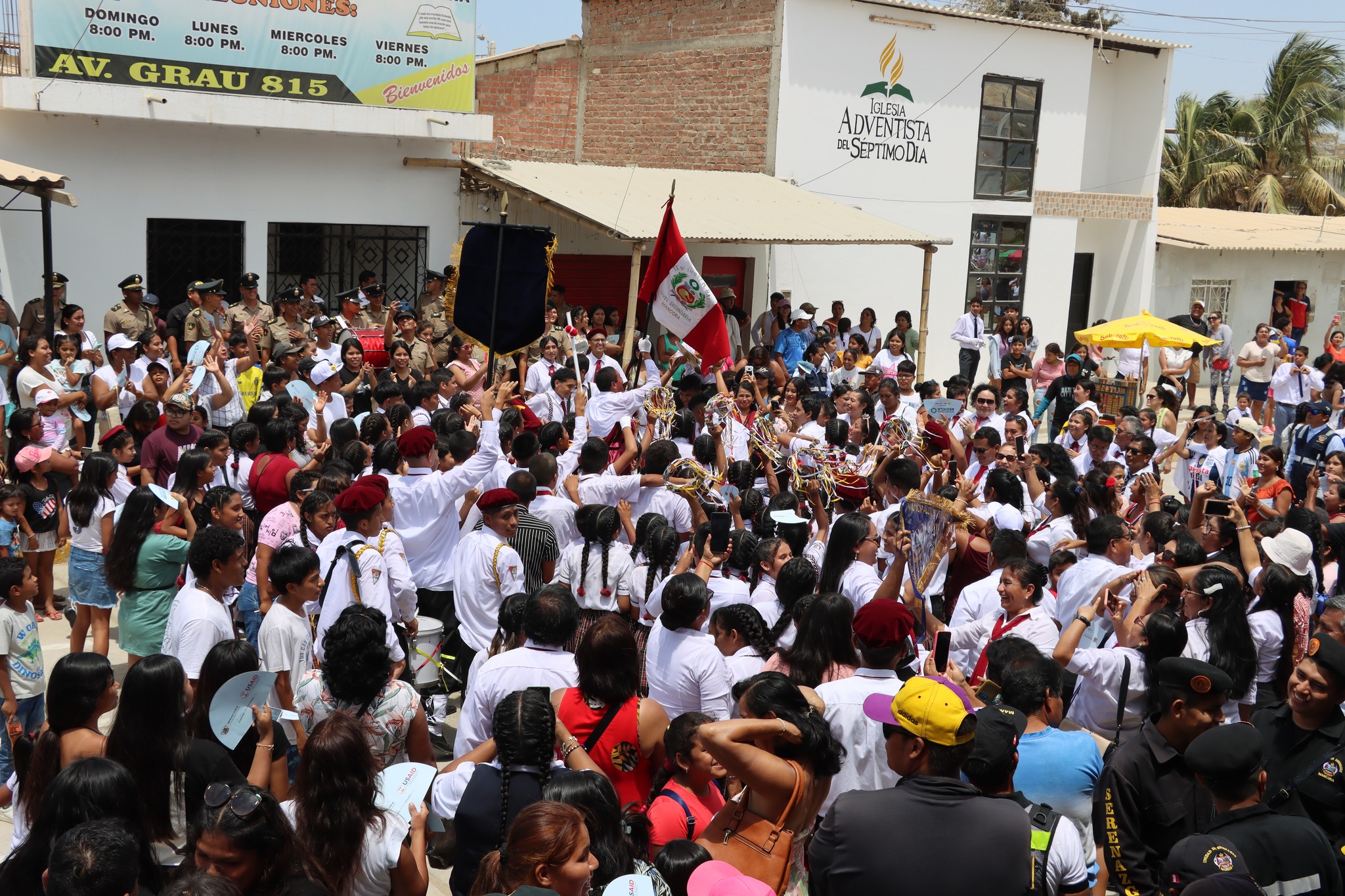 Desfile Cívico Escolar por los 115 ANIVERSARIO