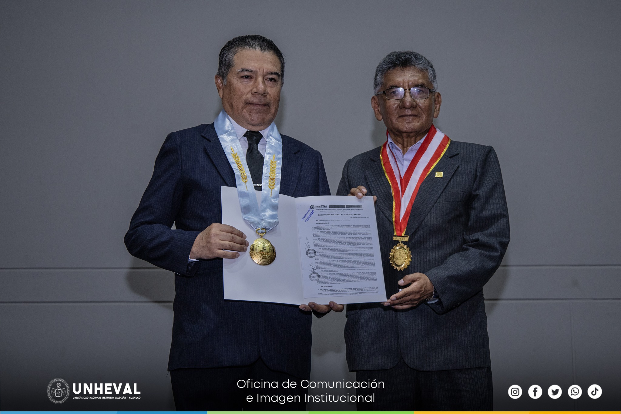 Honrando 30 años de servicio y legado en la UNHEVAL