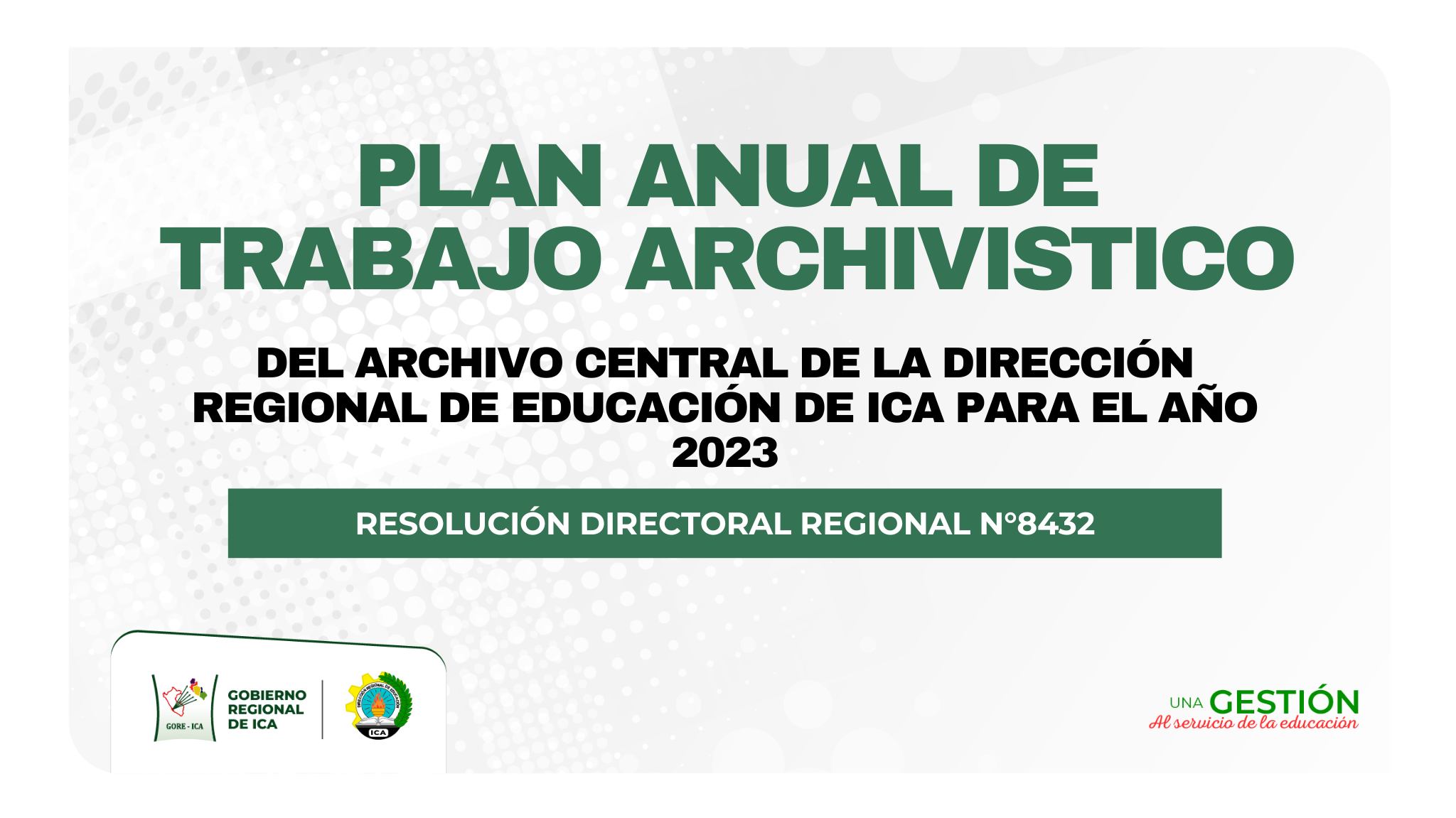 Plan Anual de Trabajo Archivístico 2023