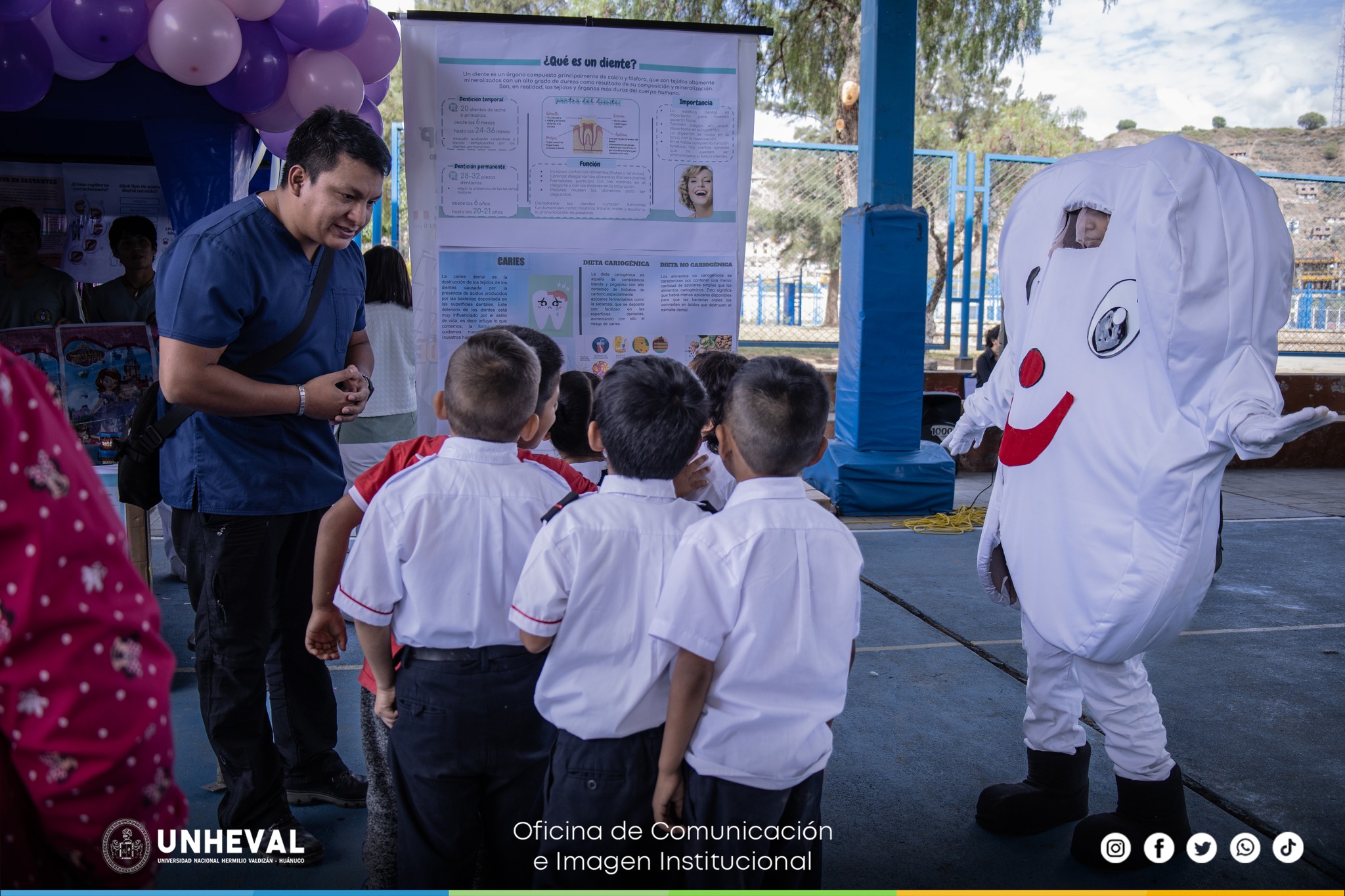 UNHEVAL promueve la salud con una Campaña de Salud gratuita para toda la población huanuqueña
