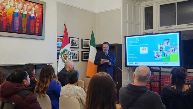 Embajada del Perú en Irlanda organizó la conferencia "Doing Business in Ireland"
