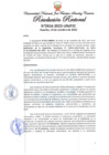 Vista preliminar de documento Resolución Rectoral