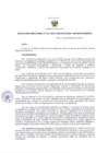 Vista preliminar de documento RESOLUCION DIRECTORAL N°014