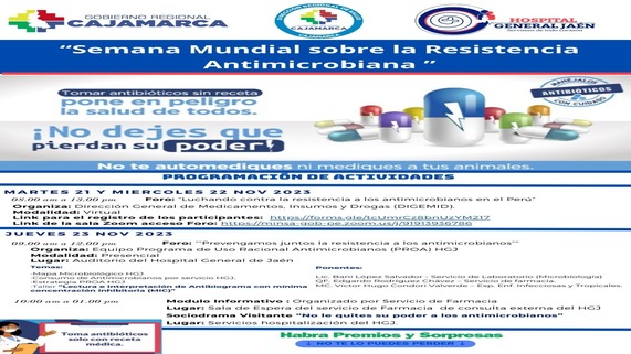 Semana Mundial sobre la Resistencia Antimicrobiana