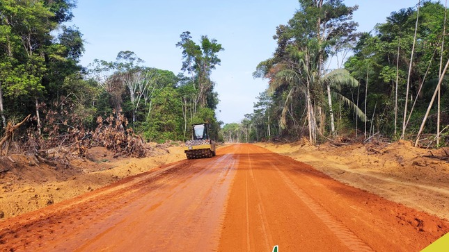 Obra Camino Vecinal Sudadero - Lago Valencia, Las Piedras, Madre de Dios