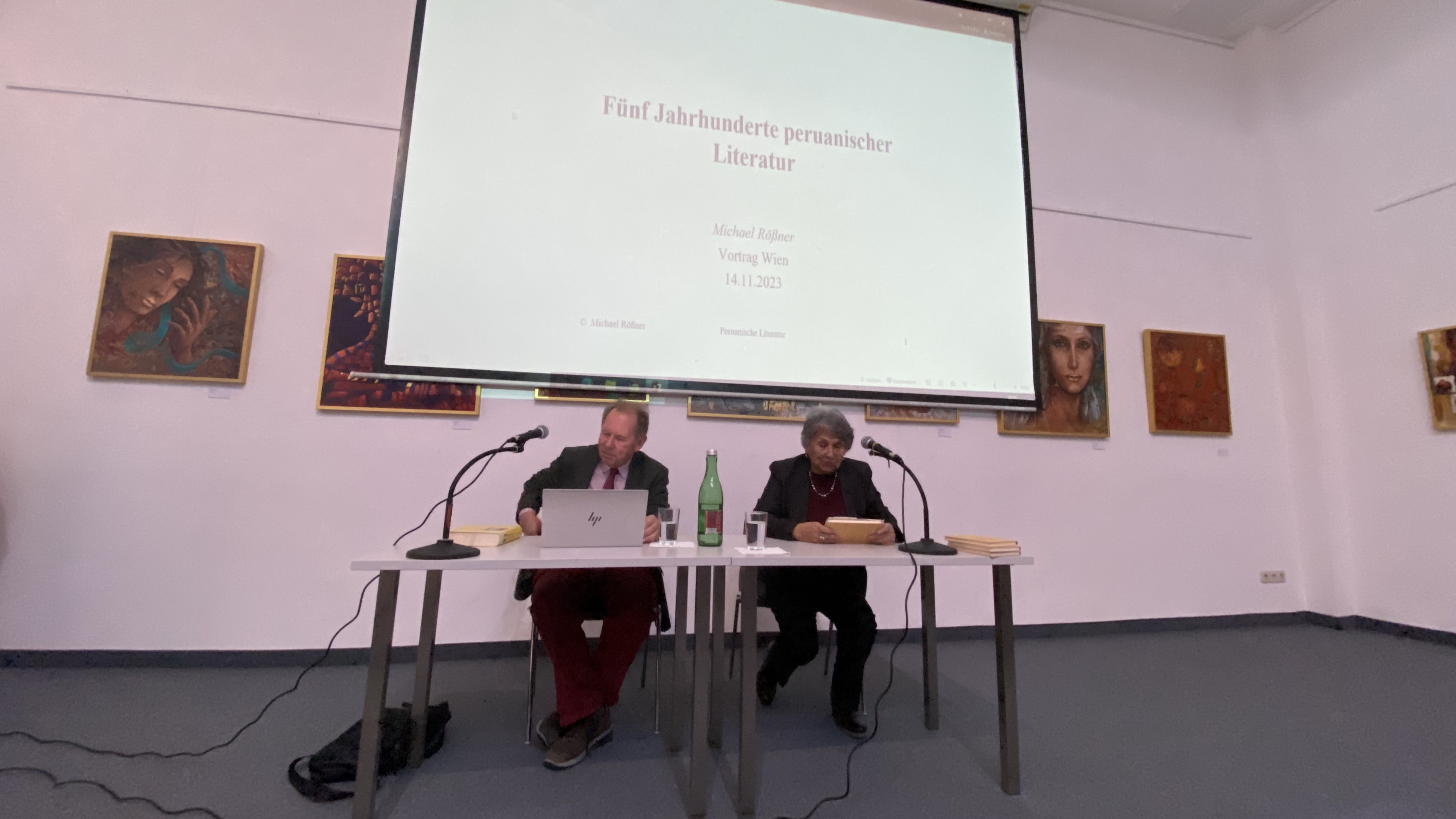 Embajada del Perú en Austria participa de la difusión de la literatura peruana en charla magistral