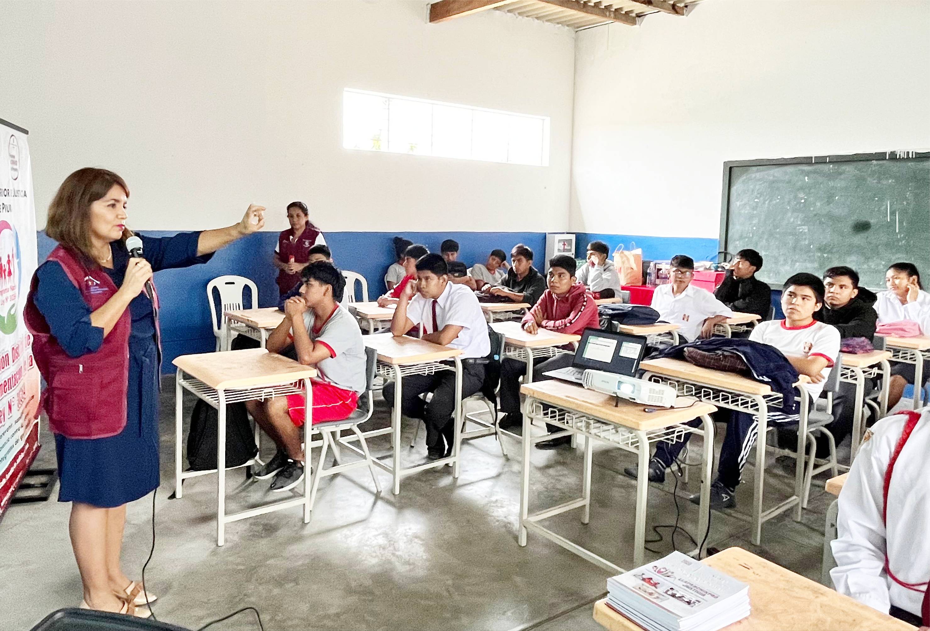 Poder Judicial previene actos de violencia en Chulucanas
