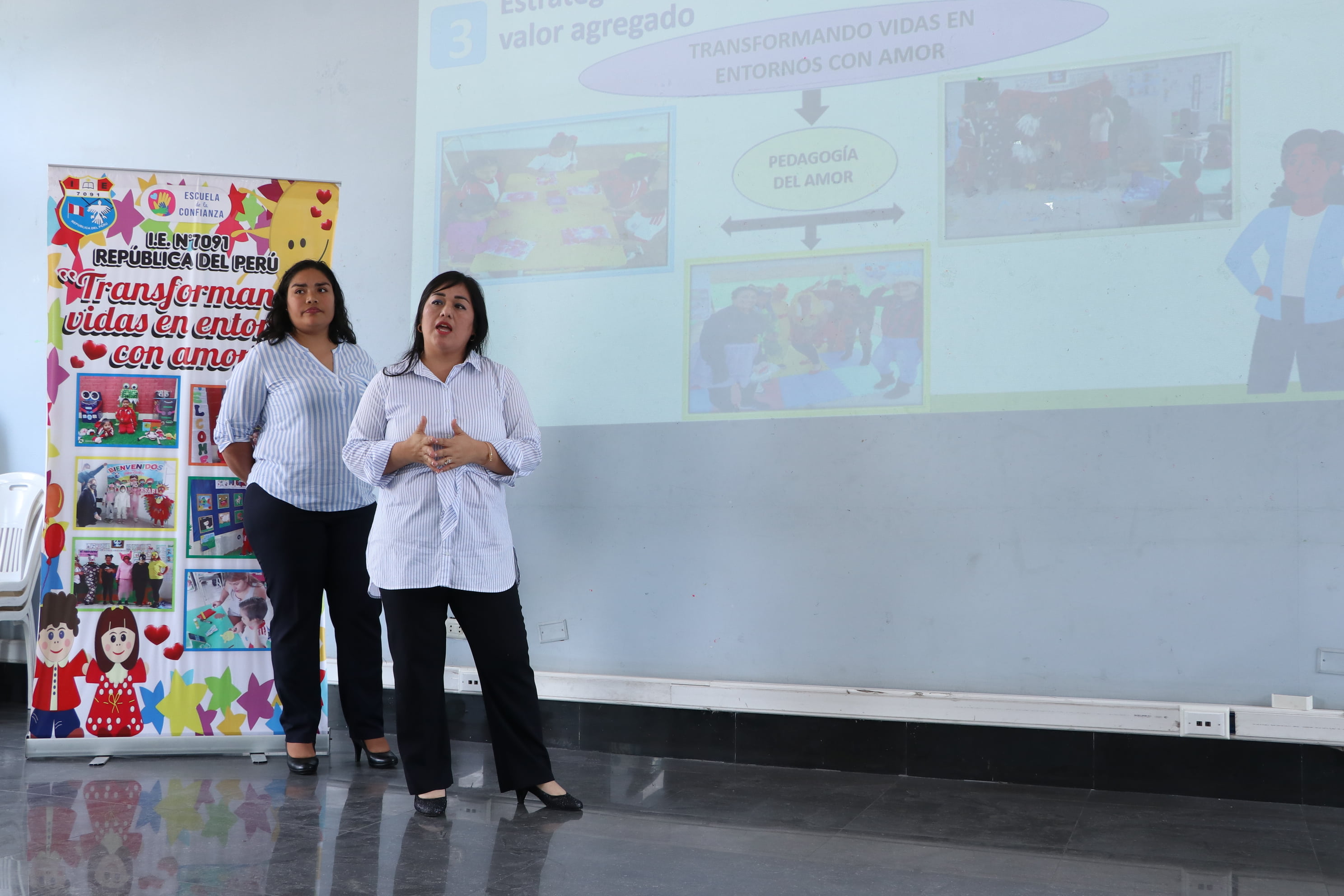 Exposición de Buenas Prácticas del nivel Inicial, Cetpro, EBA y EBE en Ugel Uno