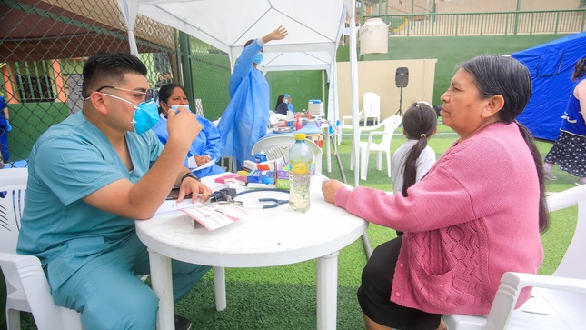 Vecinos asistieron masivamente a las campañas de Salud y Veterinaria 