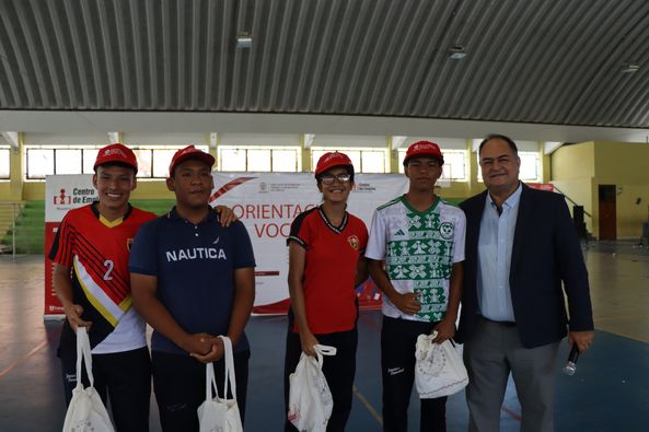 DRTYPE brinda orientaciòn vocacional a estudiantes del Jimenez Pimentel
