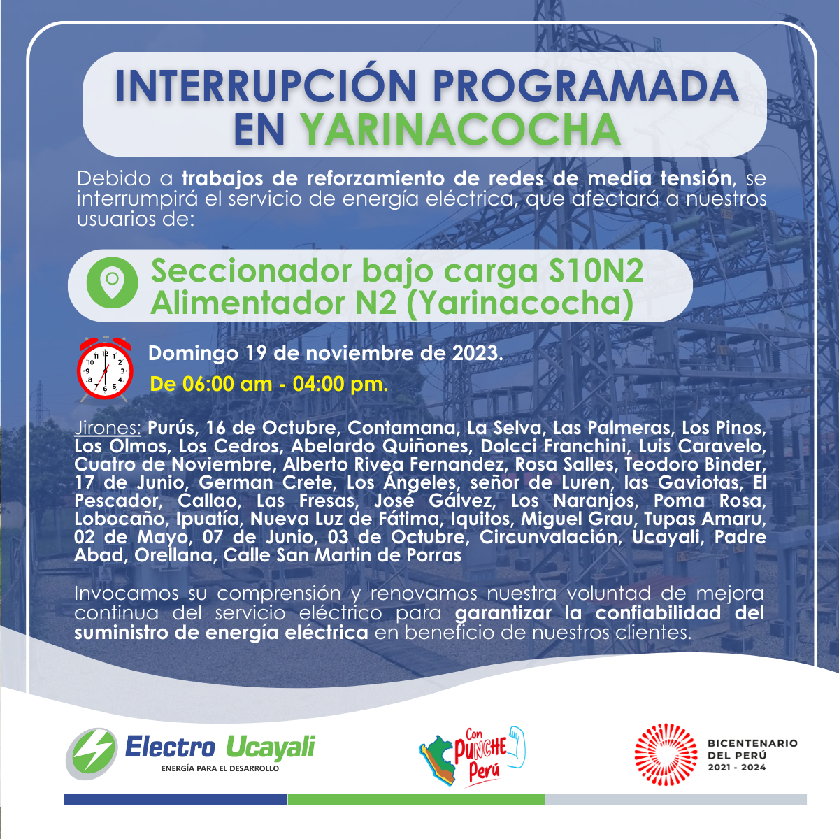 Interrupción programada