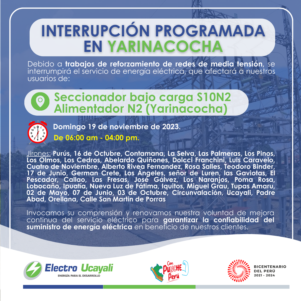 Interrupción programada 