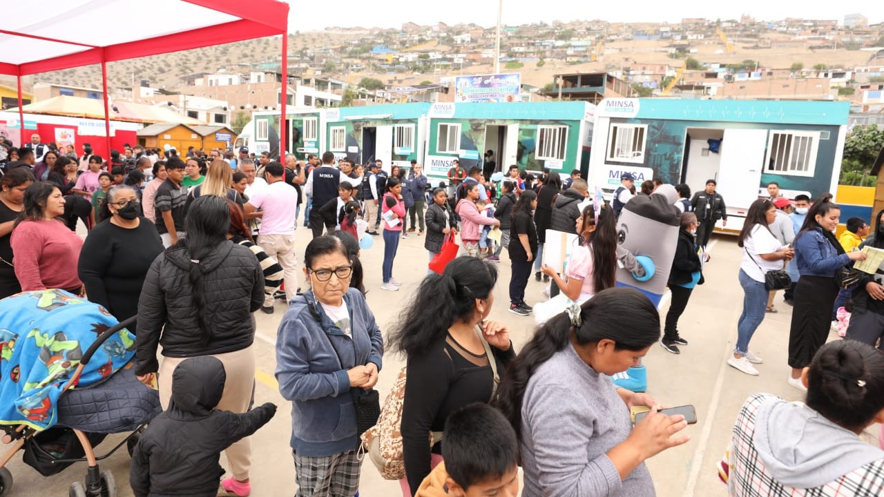 Lima sur: Minsa Móvil se pone en acción para fortalecer la prevención y promoción de la salud a través de campañas itinerantes