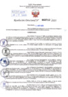 Vista preliminar de documento Resolución Directoral N° 2712 - 2023