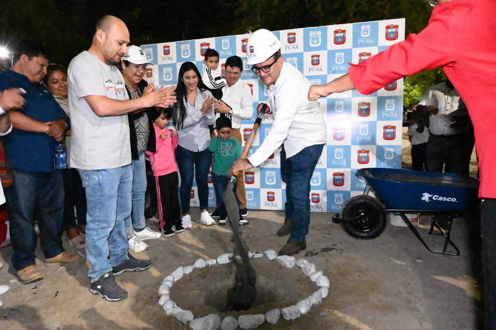 primera piedra parque La Brea