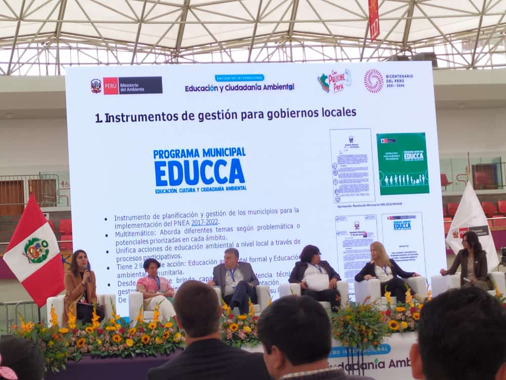 Vichayal en Encuentro Internacional de Educación y Ciudadanía Ambiental