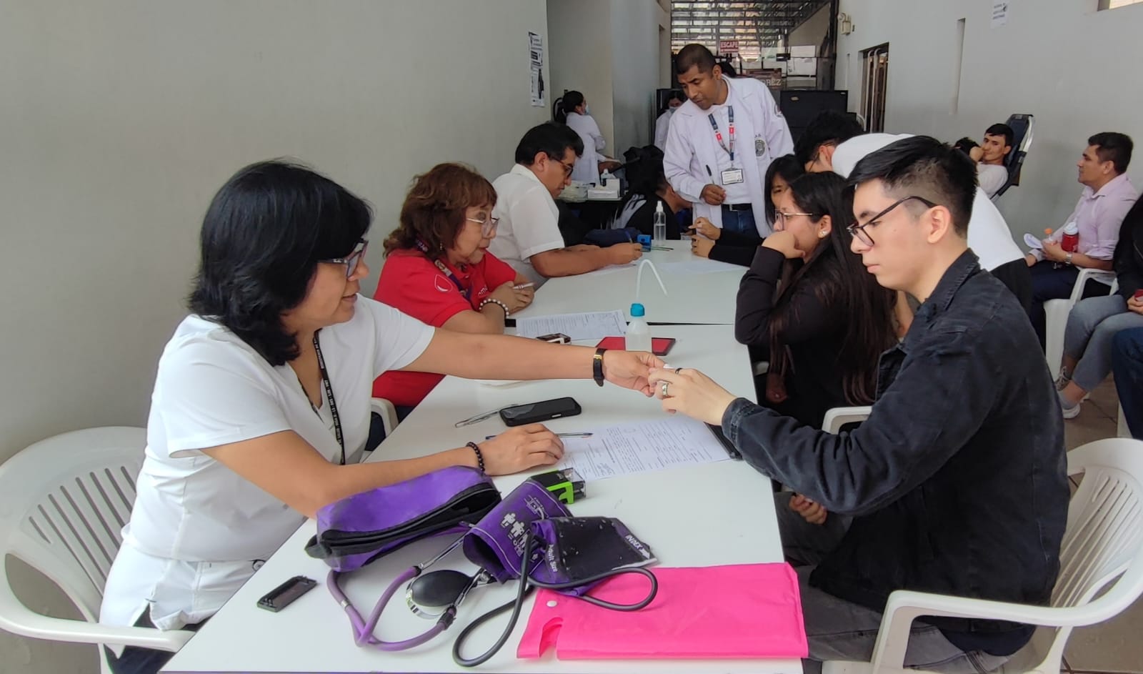 Con gran éxito culminó campaña de donación voluntaria de sangre en la UNTELS