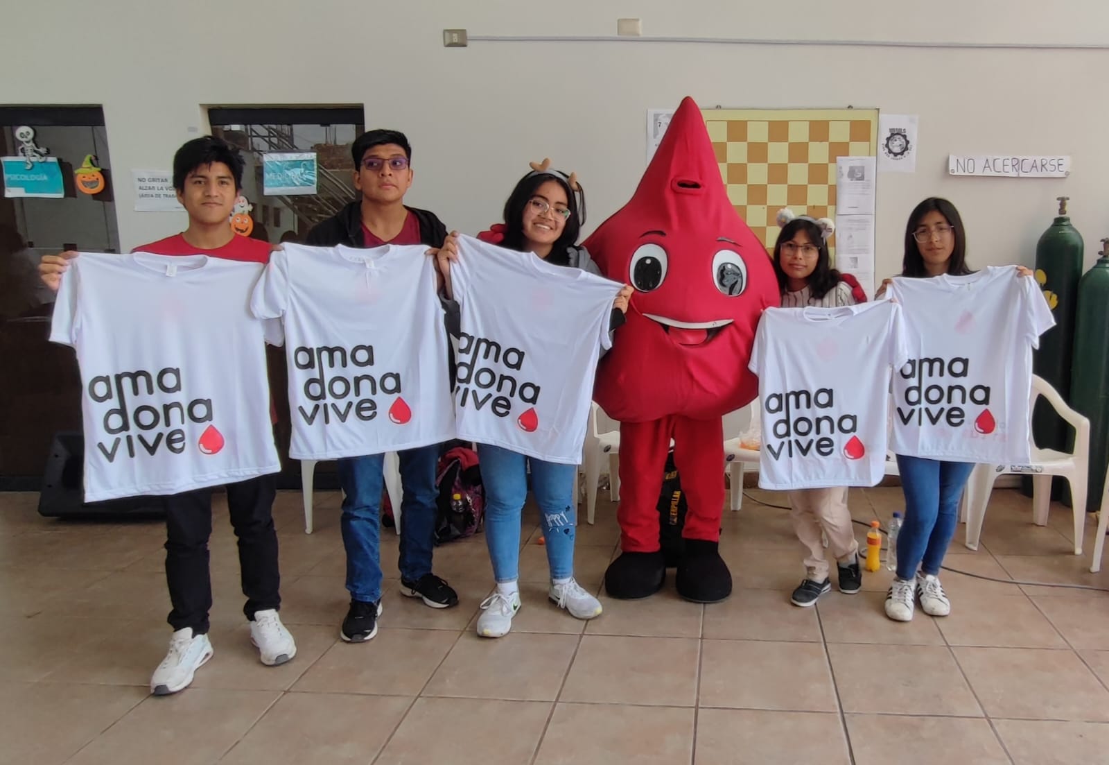 Con gran éxito culminó campaña de donación voluntaria de sangre en la UNTELS