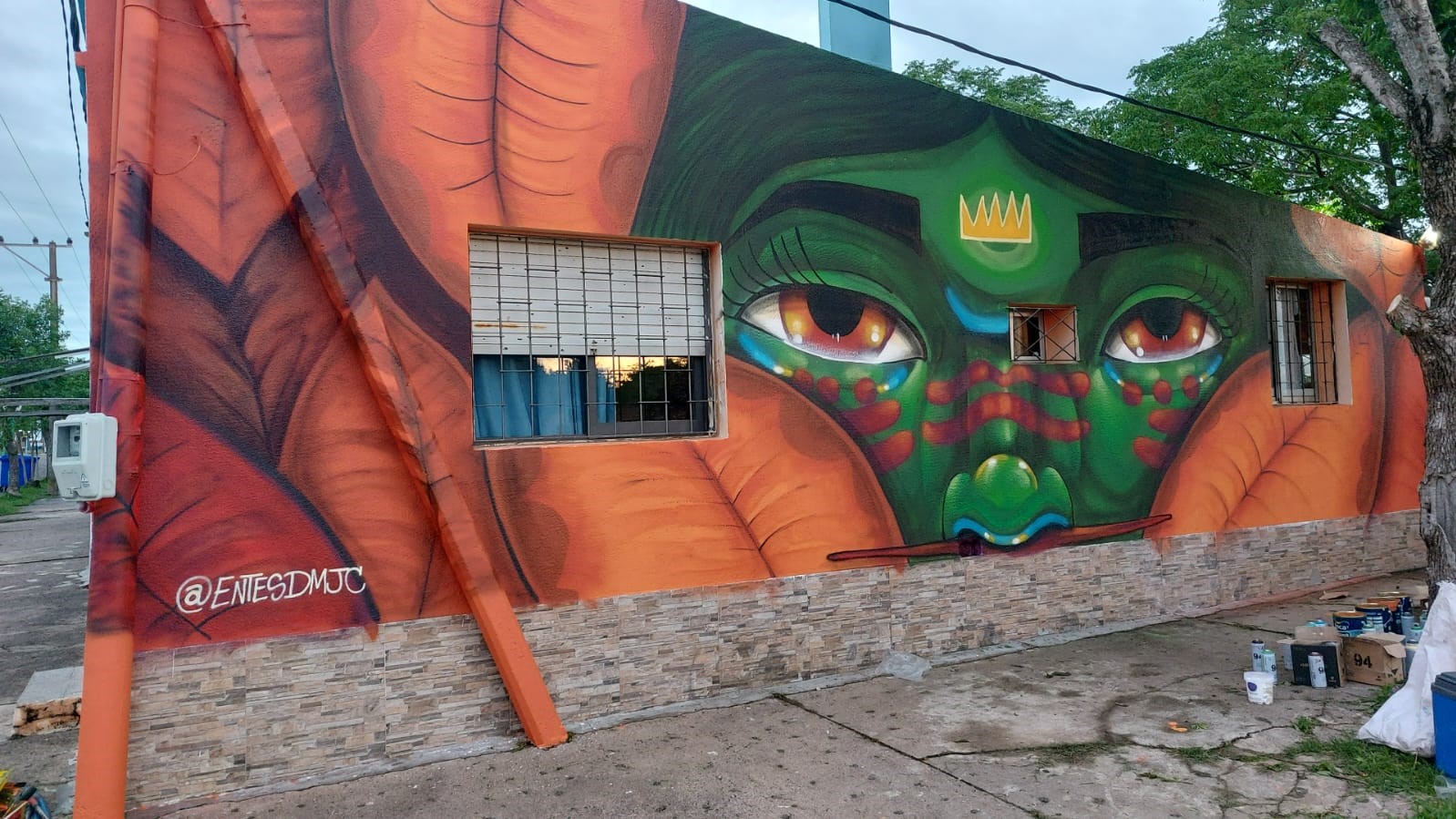 Embajada del Perú en Uruguay promueve el arte peruano con mural artístico en el museo de San Gregorio de Polanco