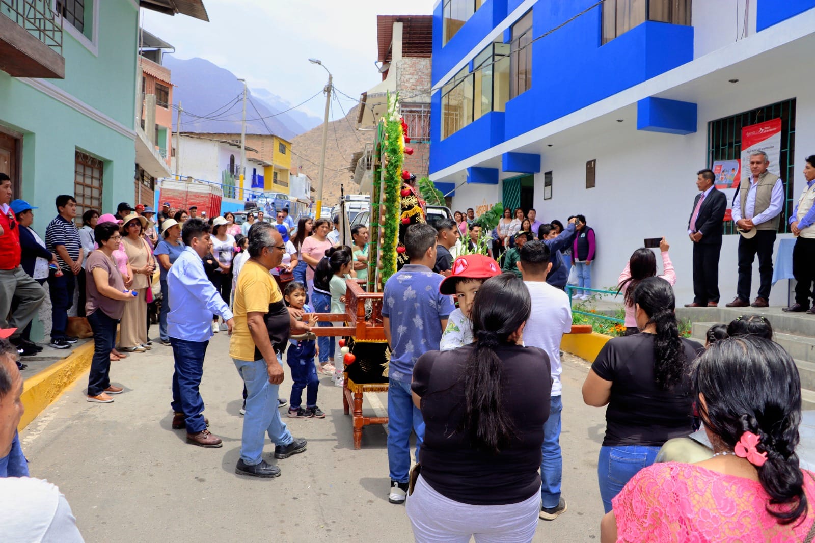 Alcalde provincial de Huaral participó de la colocación de primera piedra del palacio municipal del distrito de Acos