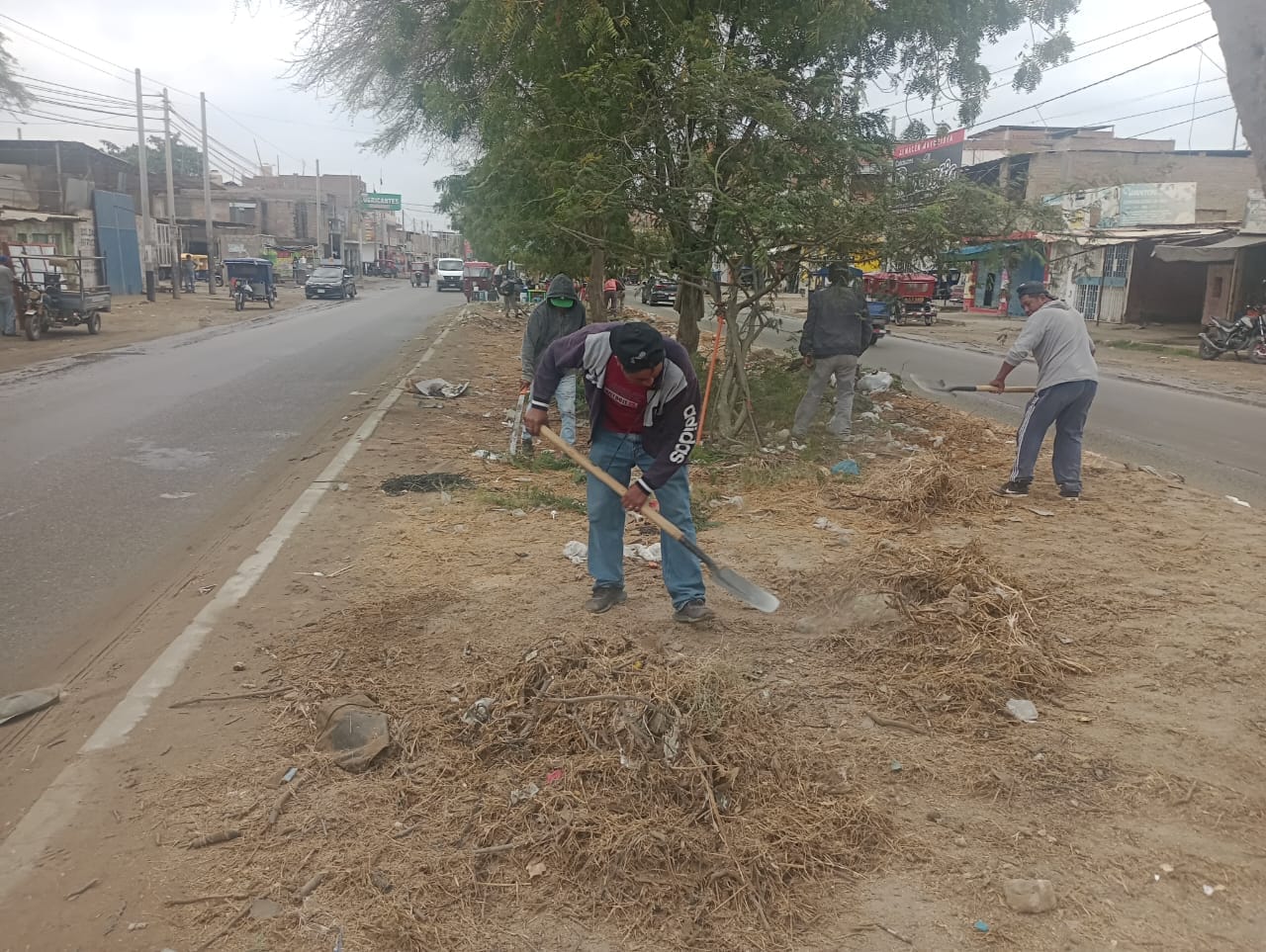 Municipalidad De Sullana Realiza Mega Operativo De Limpieza En La Av. Buenos Aires