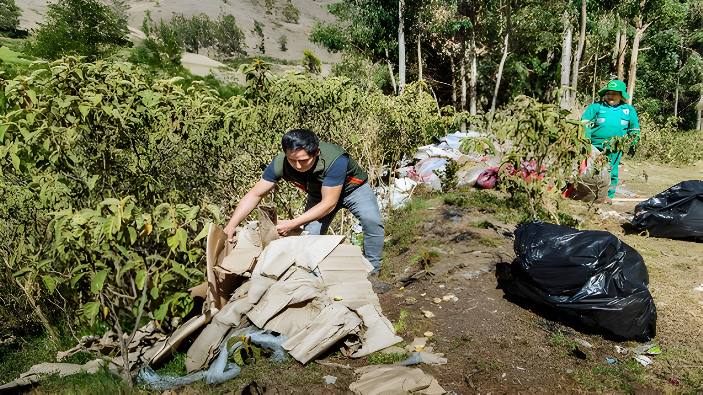 ACCIONES CONSTANTES PARA MANTENER LIMPIA NUESTRA CIUDAD