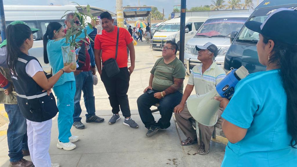 Brigadas de salud intensifican acciones de prevención y control del Dengue en Terminal EPSEL