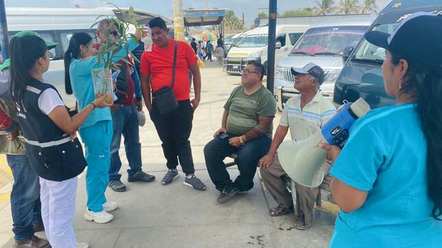 Brigadas de salud intensifican acciones de prevención y control del Dengue en Terminal EPSEL