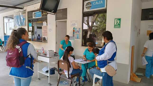 Niños se beneficiaron con campaña médica