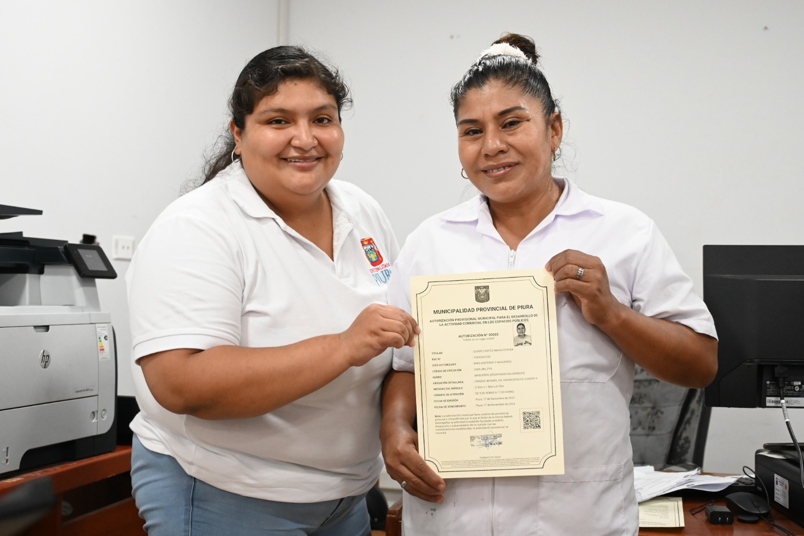 MPP entregó certificados a maqueros