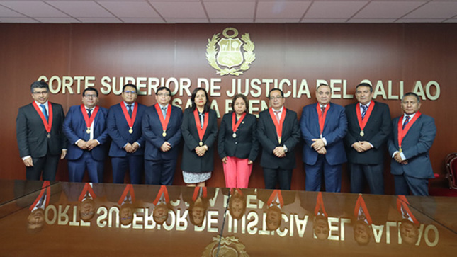 Dos Jueces Superiroes se incorporan a la Sala Plena de la Corte Superior de Justicia dle Callao