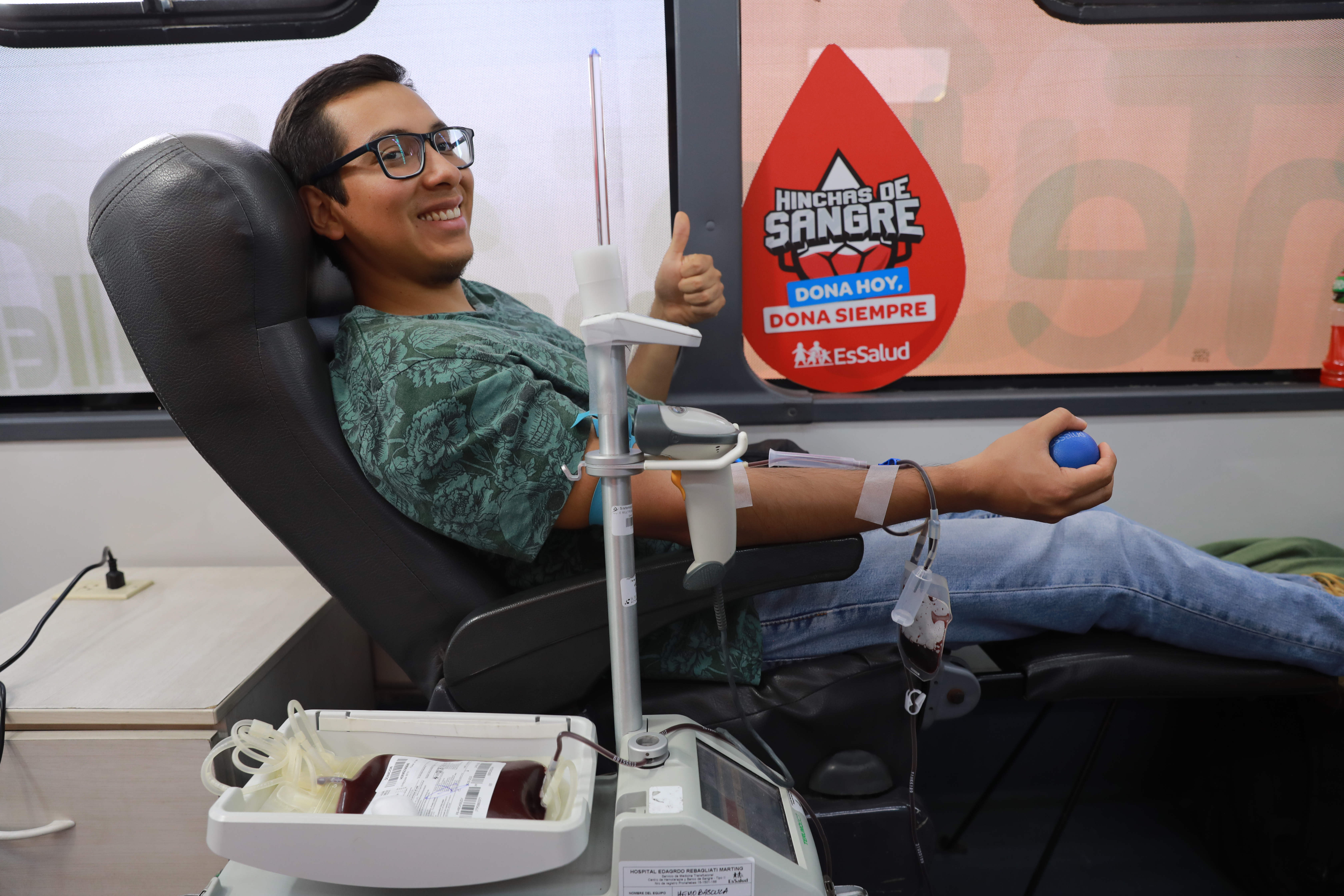 EsSalud: Hospital Rebagliati recolectó en el 2023 más 5 mil unidades de sangre en campañas de donación voluntaria