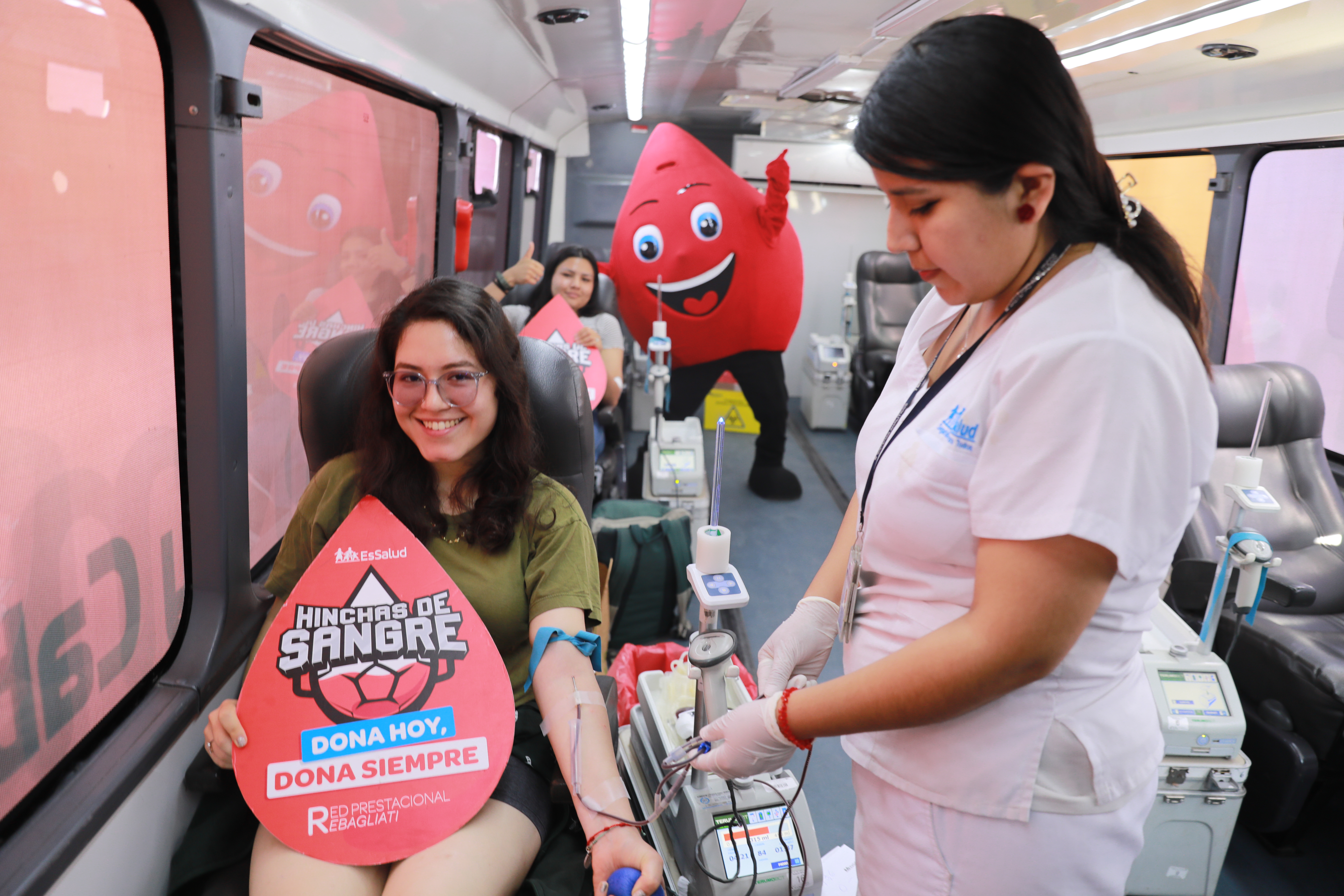 EsSalud: Hospital Rebagliati recolectó en el 2023 más 5 mil unidades de sangre en campañas de donación voluntaria