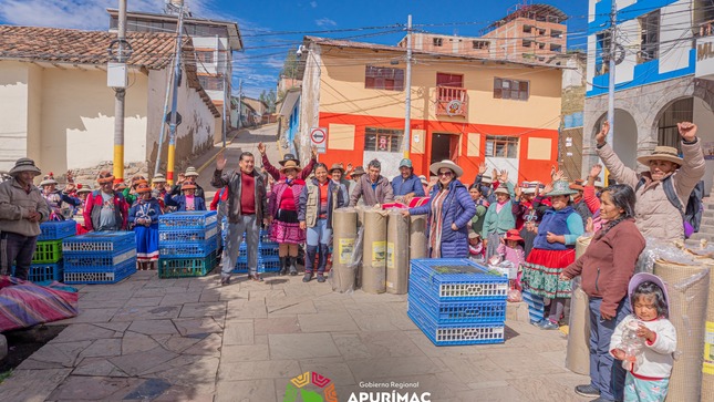 Gobierno regional de Apurímac impulsa la crianza de cuyes en la provincia de Cotabambas