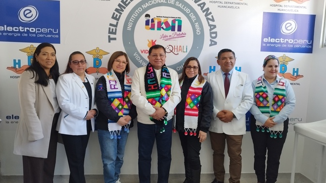 El INSN inauguró primer consultorio de telemedicina de avanzada en Huancavelica