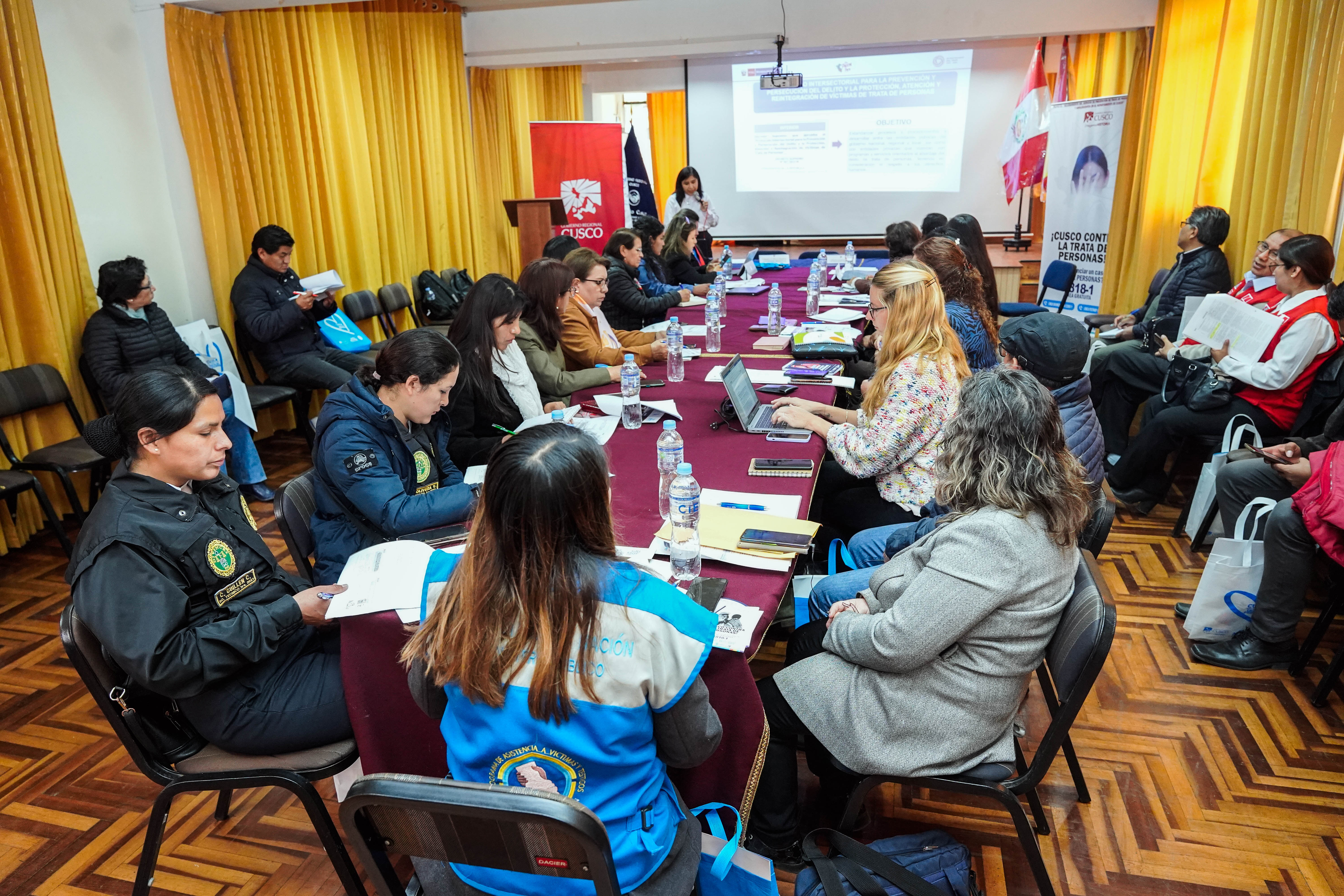 Red Regional de Lucha contra la Trata de Personas y Tráfico Ilícito de Migrantes realiza Taller Interinstitucional
