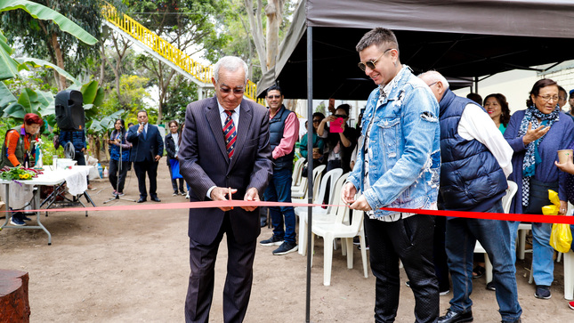 Inauguración de Kusi huerta