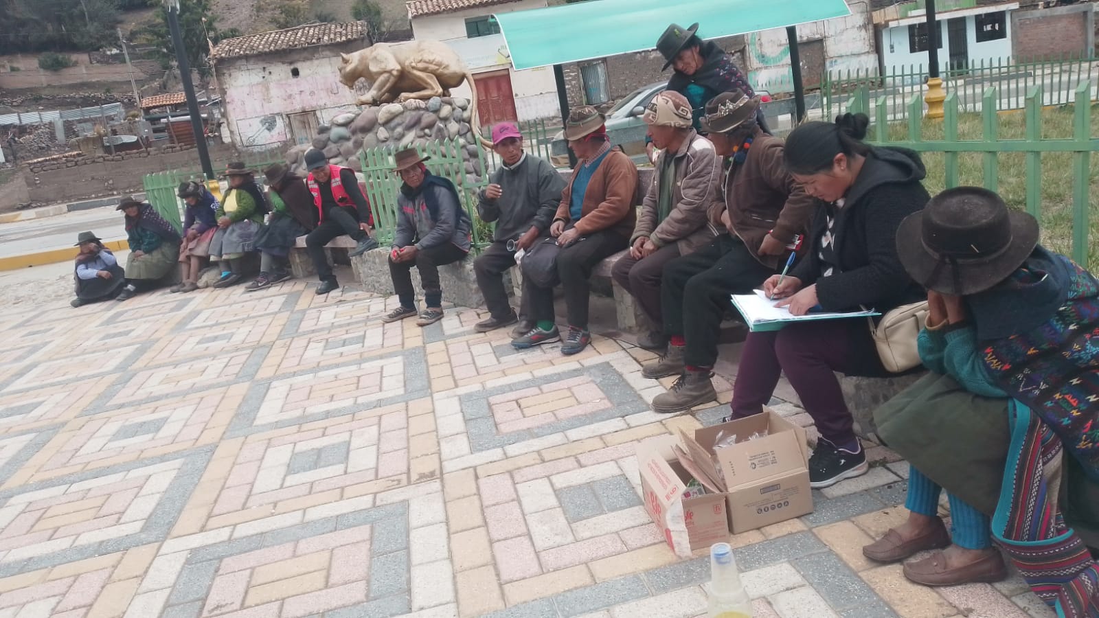 Se inició registro casa por casa de adultos mayores para que se incorporen al Programa Nacional Pensión 65. De la Municipalidad Distrital de Paucará