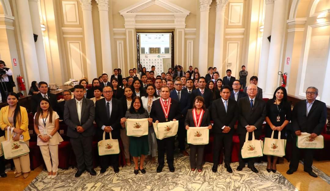 Funcionarios de Piura participaron de la I Reunión Anual para la Gestión de la Ecoeficiencia en el Poder Judicial