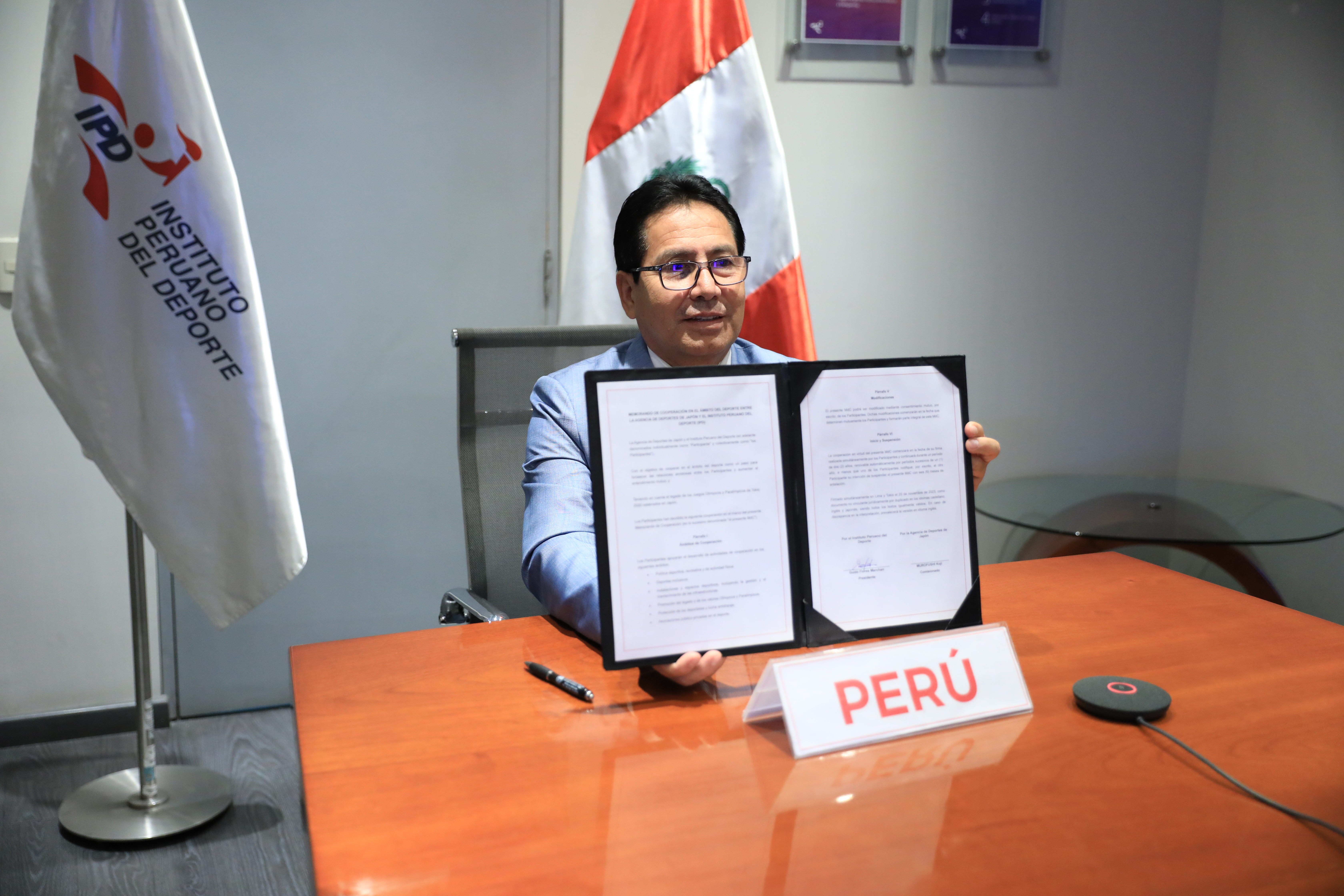 Memorando de cooperación.