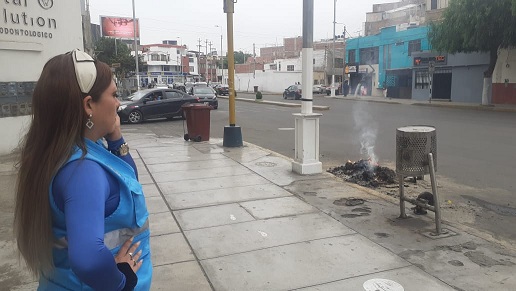 Un nuevo contenedor de residuos domiciliarios fue quemado en la madrugada del último lunes en avenida España, casi frente a la exRadio Patrulla. Es el numero 16 siniestrado este año.