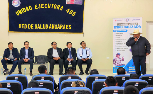 Red de salud de Angaraes brindara campaña médica especializada gratuita en el C.P. de Buenos Aires de Parco Chacapunco y al distrito de Secc