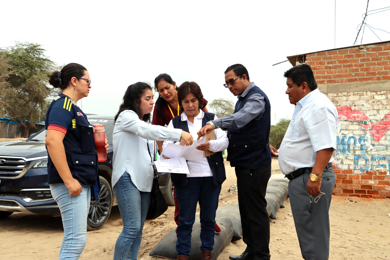 Geresa ejecutará plan de contingencia por lluvias en el puesto de salud La Raya de Túcume