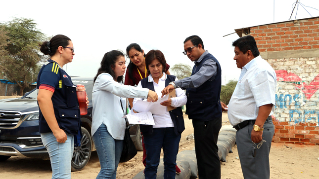 Geresa ejecutará plan de contingencia por lluvias en el puesto de salud La Raya de Túcume