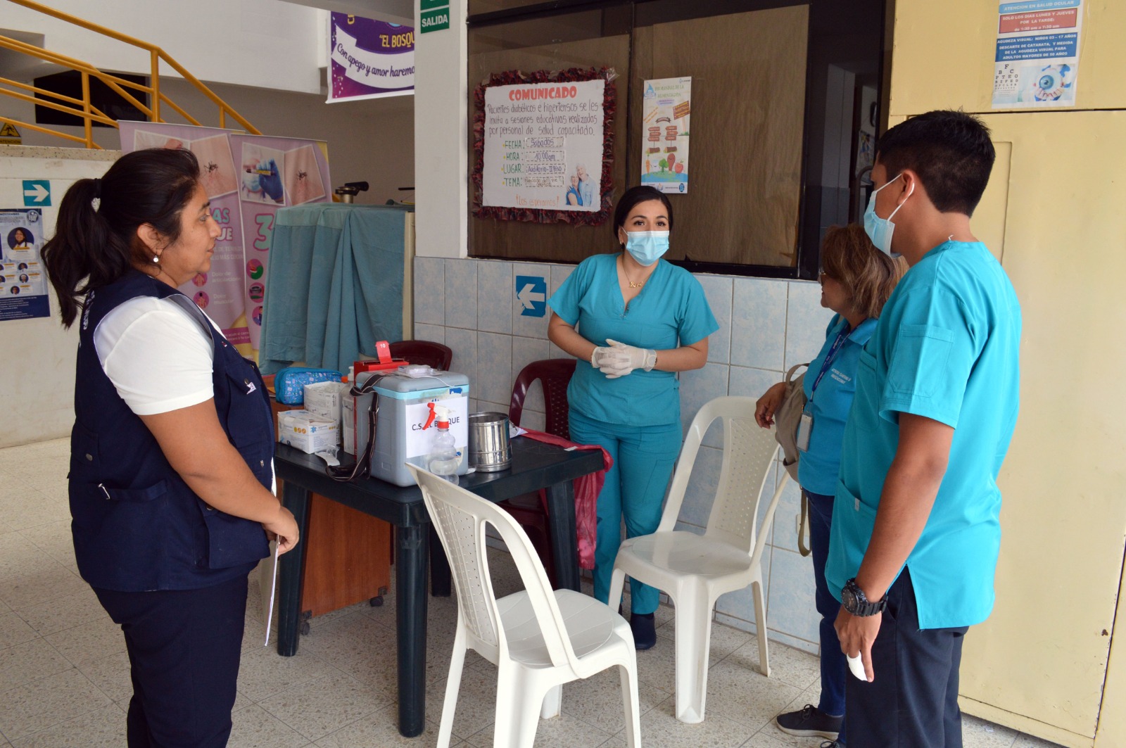 Ministerio de Salud monitorea estrategia de Inmunizaciones en la región Lambayeque