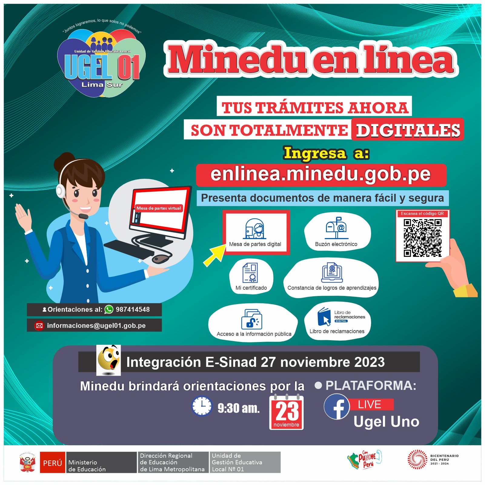 Minedu en Línea IMPORTANTE