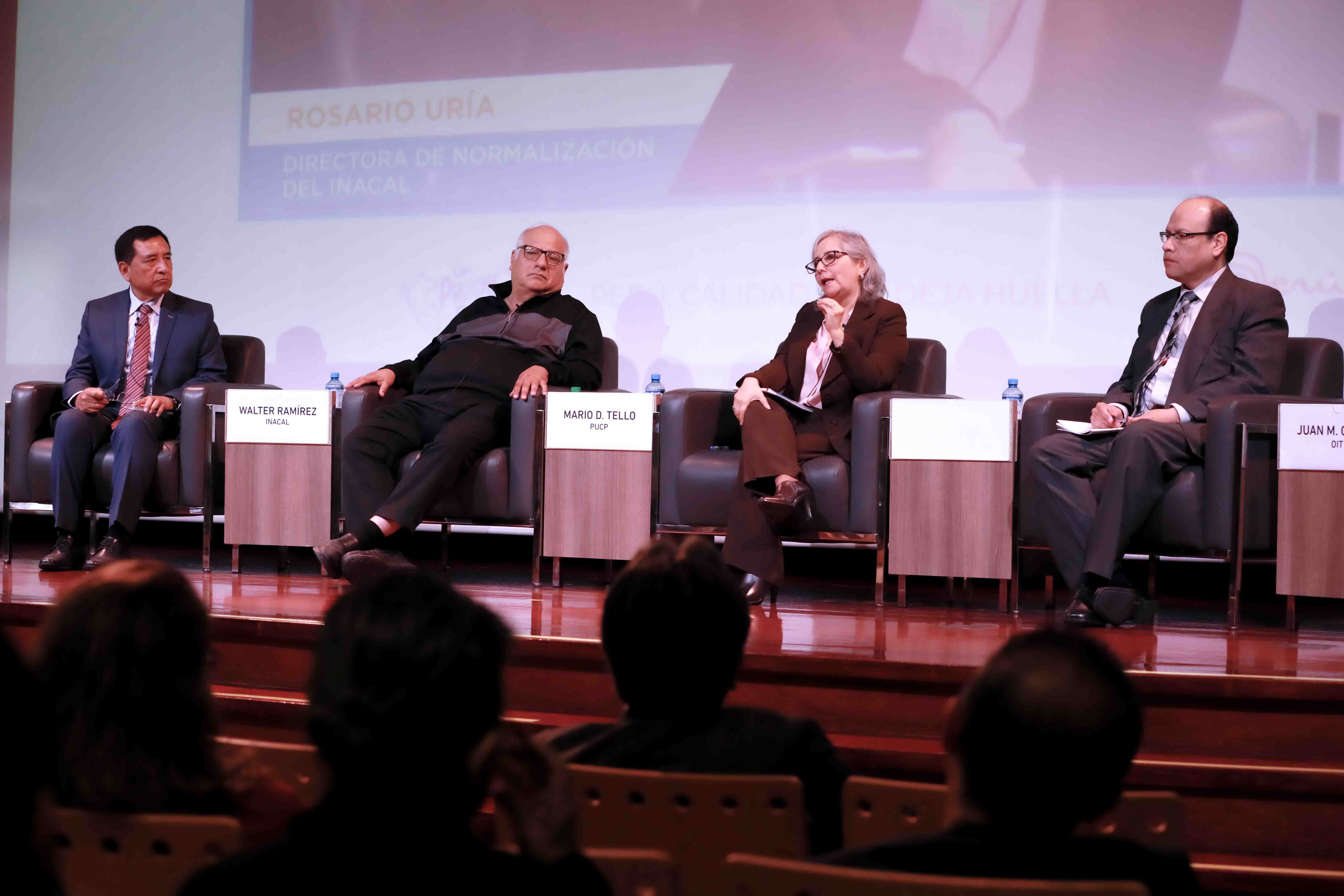 En el marco de seminario internacional: “Impacto de la calidad en el crecimiento económico y desempeño empresarial”