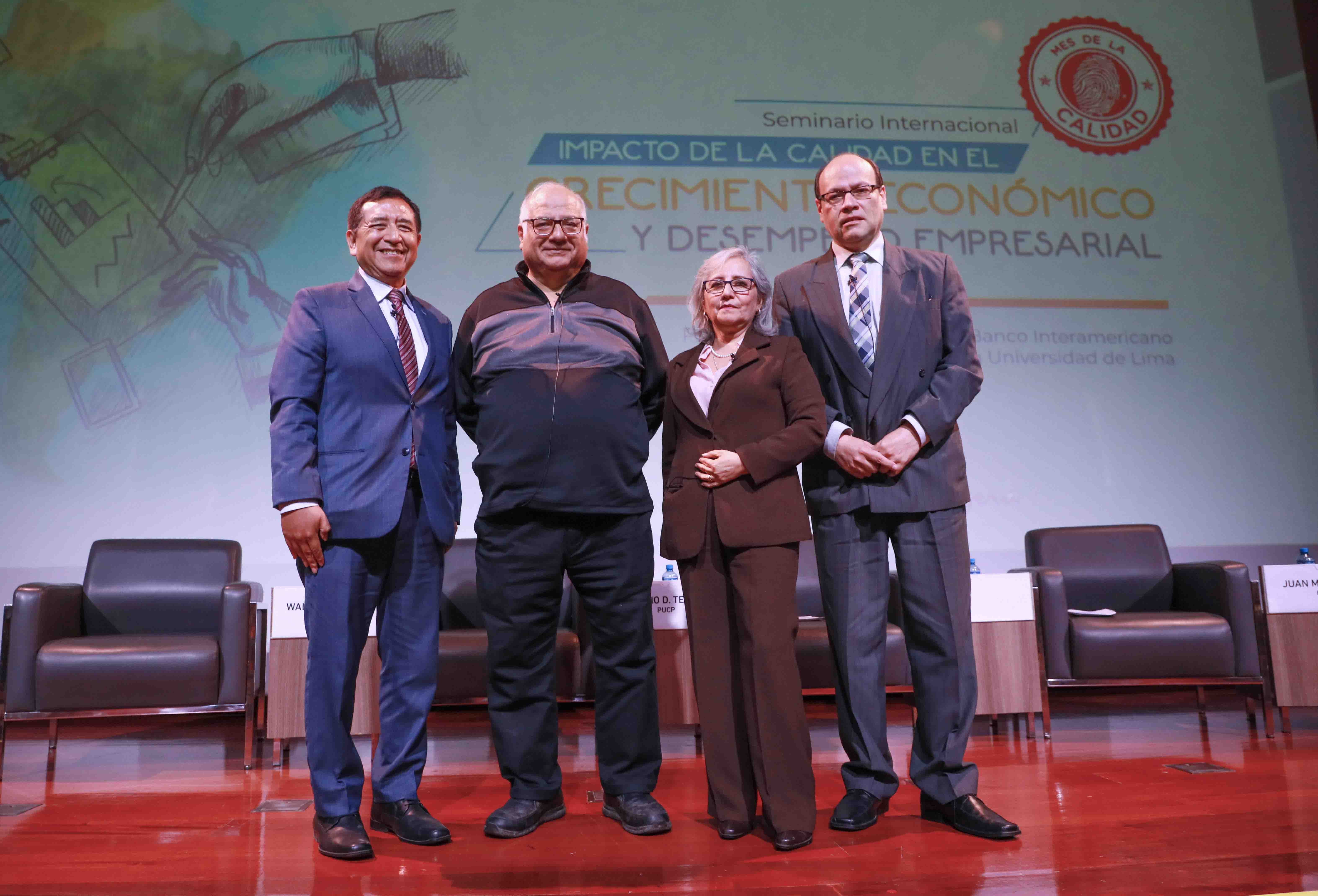 En el marco de seminario internacional: “Impacto de la calidad en el crecimiento económico y desempeño empresarial”