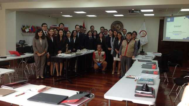 Ministerio de Cultura capacitó a alumnos de la Academia Diplomática del Perú en materia de lucha contra tráfico ilícito de bienes culturales