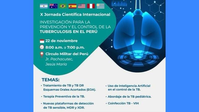 Minsa realiza jornada científica sobre la investigación para la prevención y control de la tuberculosis (TB)